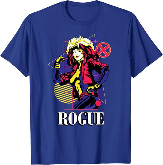 Marvel Super Heroes Valentine X-Men Couples Matching Rogue T-Shirt - T-Shirt | Royal