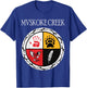 Mvskoke Creek Muskogee Tribe Native American Medicine Wheel T-Shirt - T-Shirt | Royal