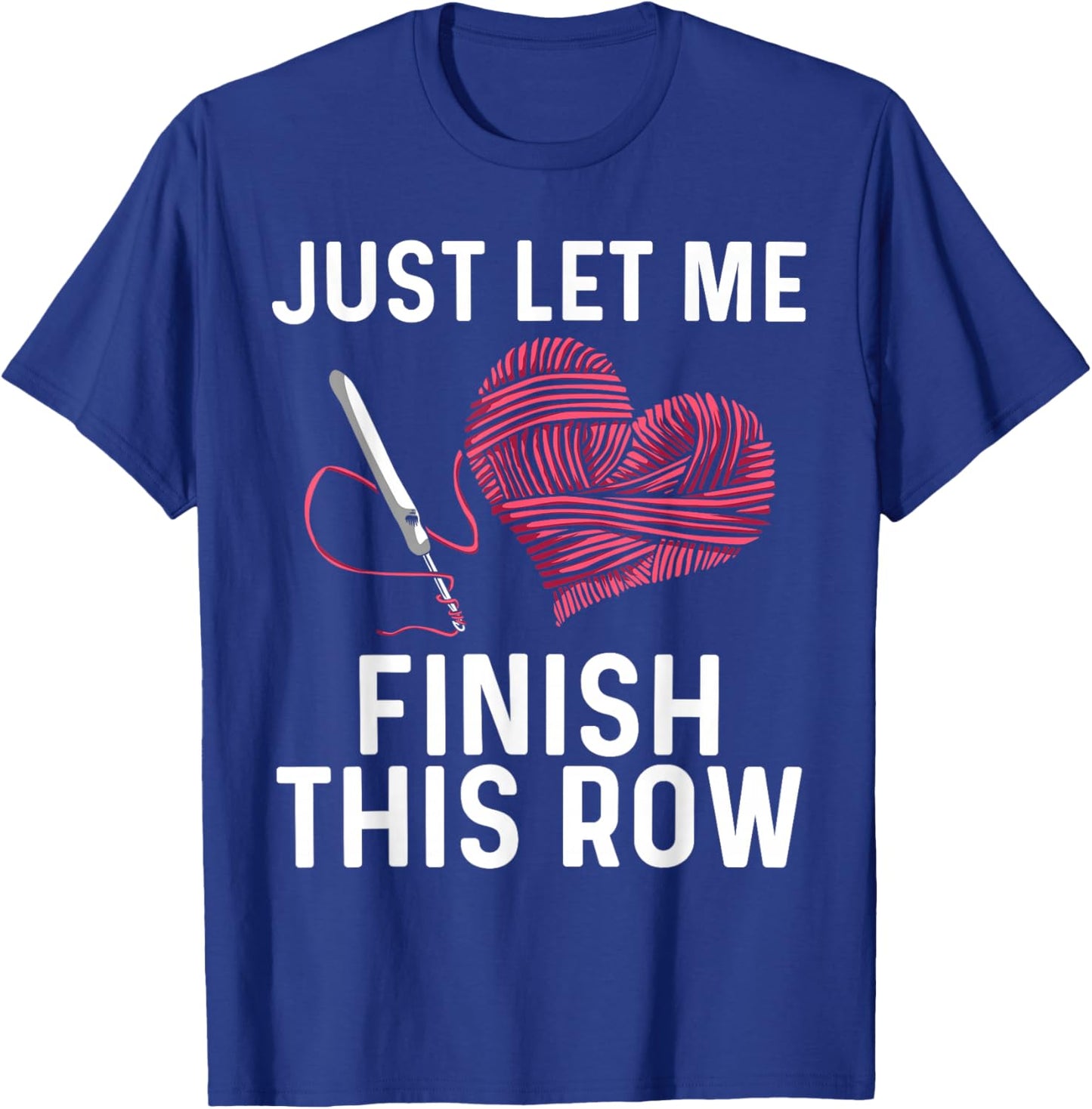 Best Crocheting Art Women Crocheter Crochet Lover T-Shirt - T-Shirt | Royal