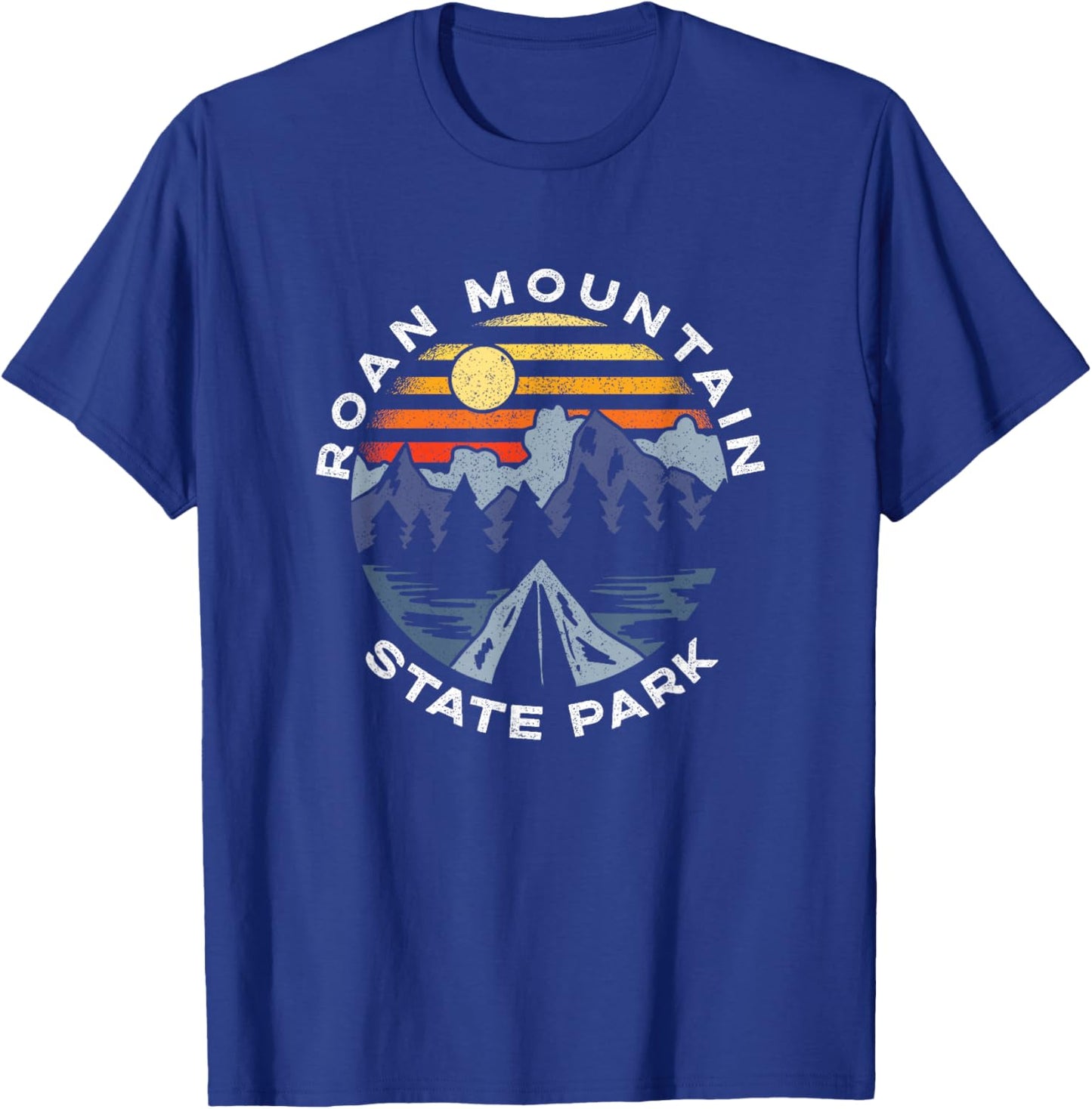 Roan Mountain State Park Tennessee Mountains Vacation T-Shirt - T-Shirt | Royal