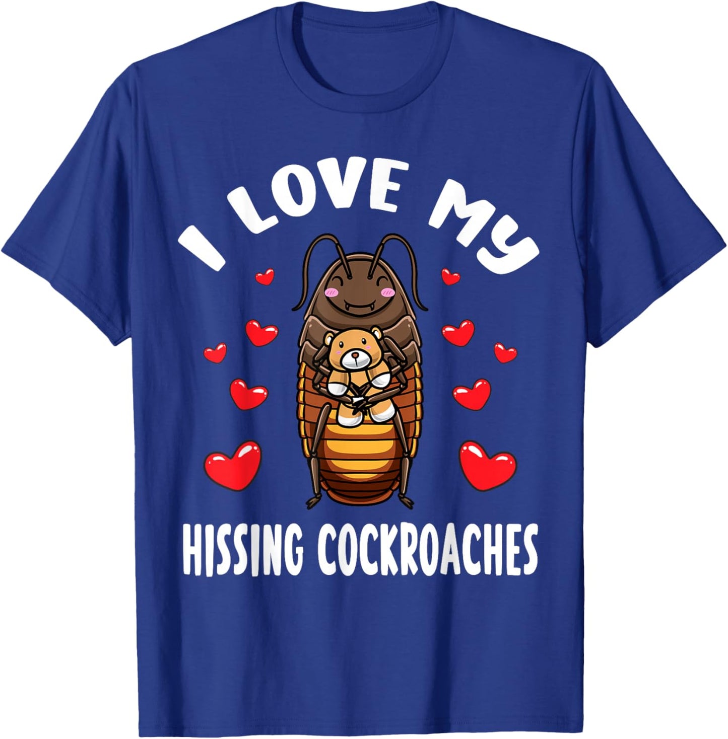 Madagascar Frog Cockroach T-Shirt - T-Shirt | Royal