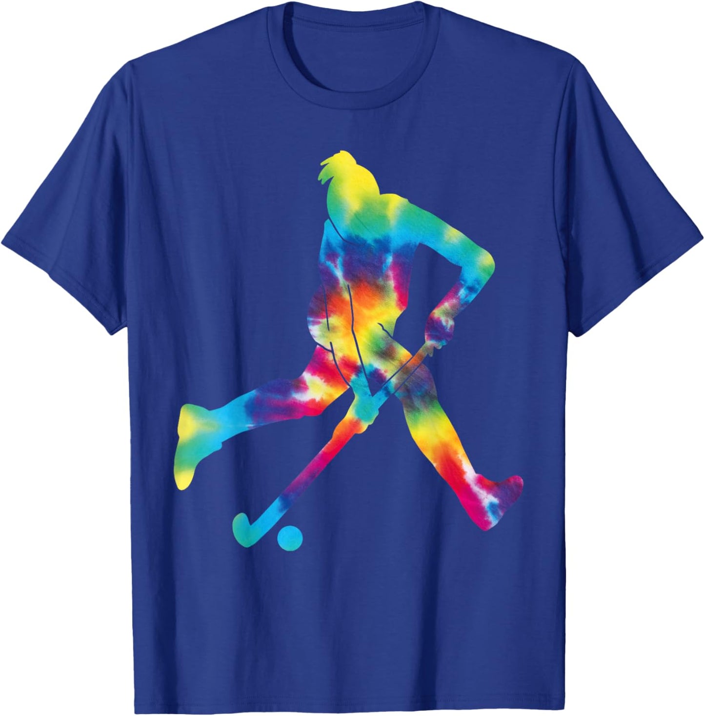 Field Hockey Tie Dye T-Shirt - T-Shirt | Royal