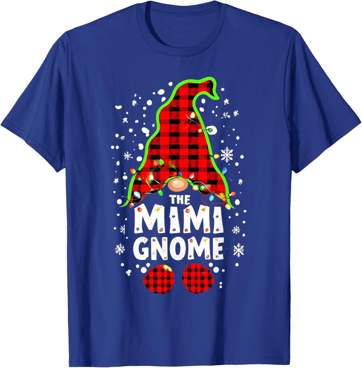The Mimi Gnome Matching Family Christmas Outfit Group Xmas T-Shirt - T-Shirt | Royal