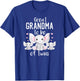 Great Grandma To Be Of Twins Elephant Baby Shower T-Shirt - T-Shirt | Royal