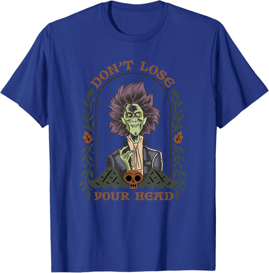 Disney Hocus Pocus 2 Billy Butcherson Don't Lose Your Head T-Shirt - T-Shirt | Royal