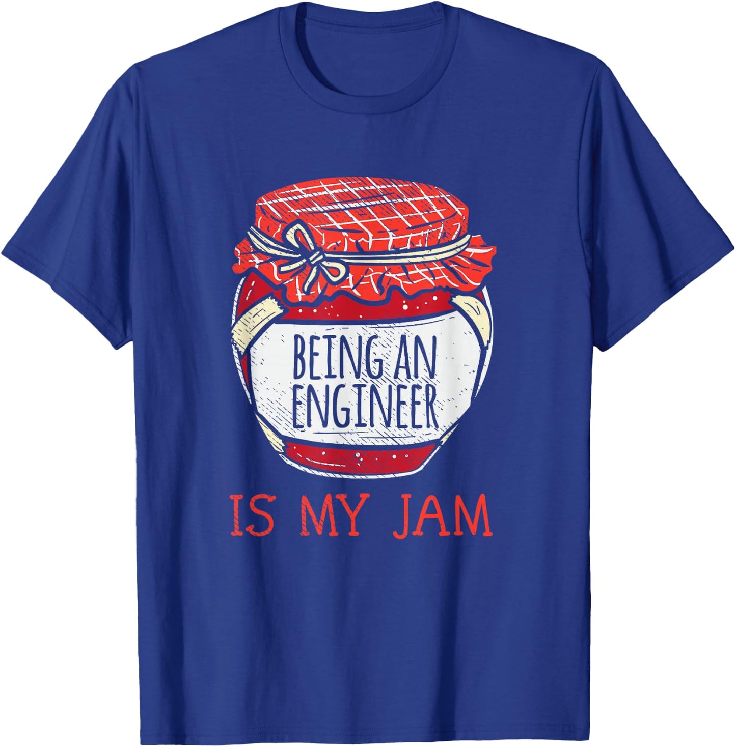 Cute Being An Engineer Saying | Funny Engineering T-Shirt - T-Shirt | Royal