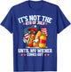 American Flag It's Not The 4th of July Until My Weiner T-Shirt - T-Shirt | Royal