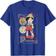 Pinocchio - Jiminy Cricket Blue Fairy Group T-Shirt - T-Shirt | Royal