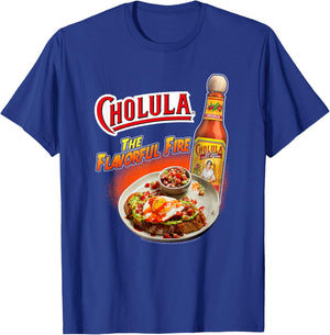 Cholula The Flavorful Life Hot Sauce T-Shirt - T-Shirt | Royal
