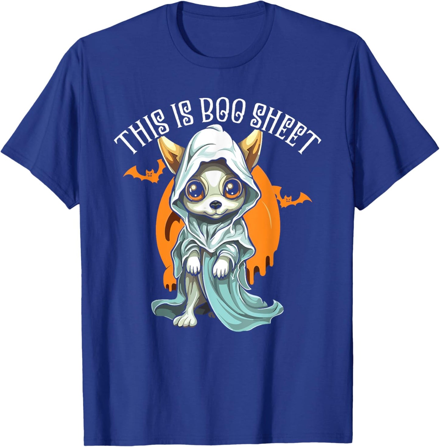 Chihuahua Halloween Puppy Trick Or Treat Spooky Dog Lover T-Shirt - T-Shirt | Royal