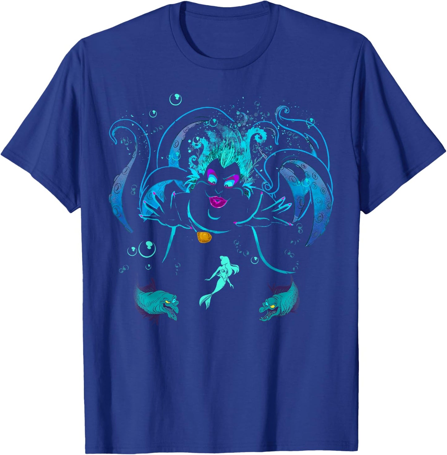Disney The Little Mermaid Ursula Flotsam and Jetsam Small T-Shirt - T-Shirt | Royal