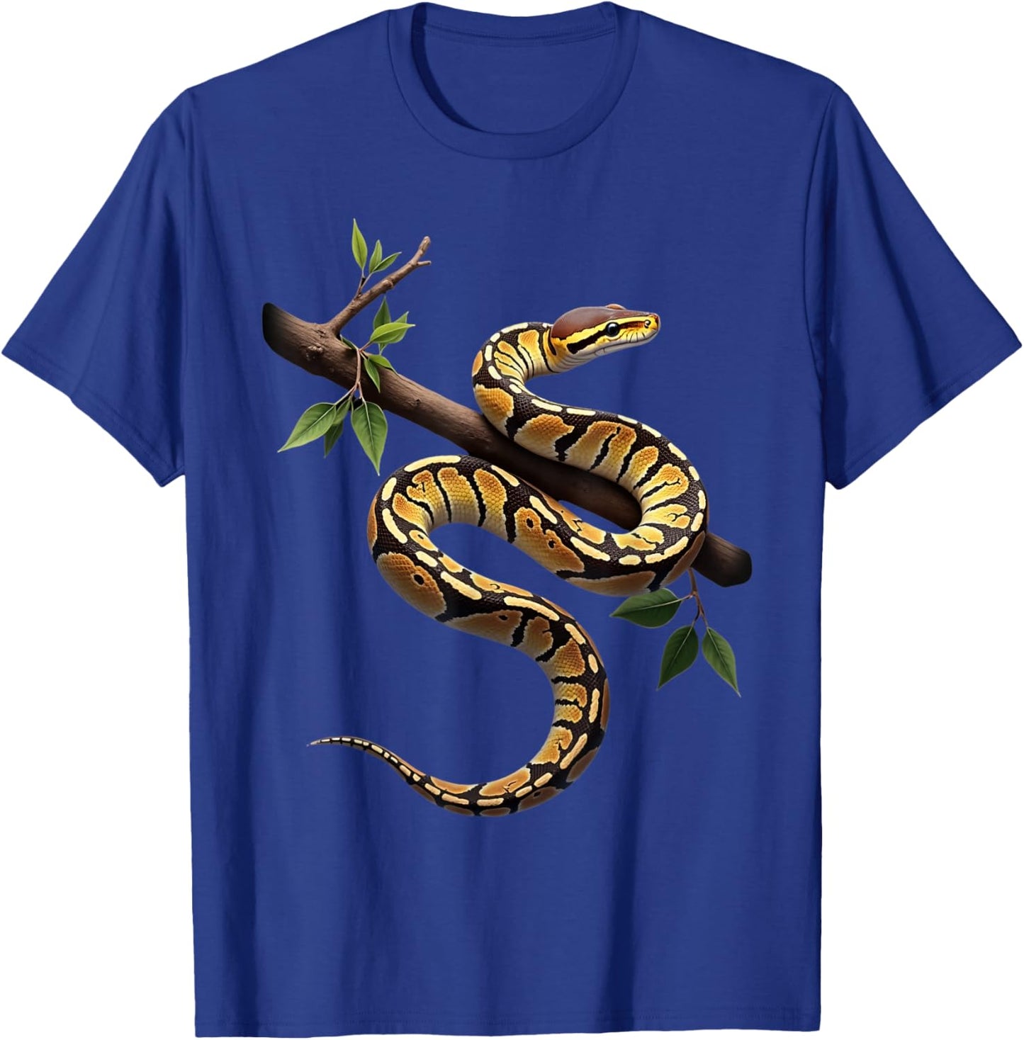 Funny King Python Lover Snakes Reptiles Python T-Shirt - T-Shirt | Royal