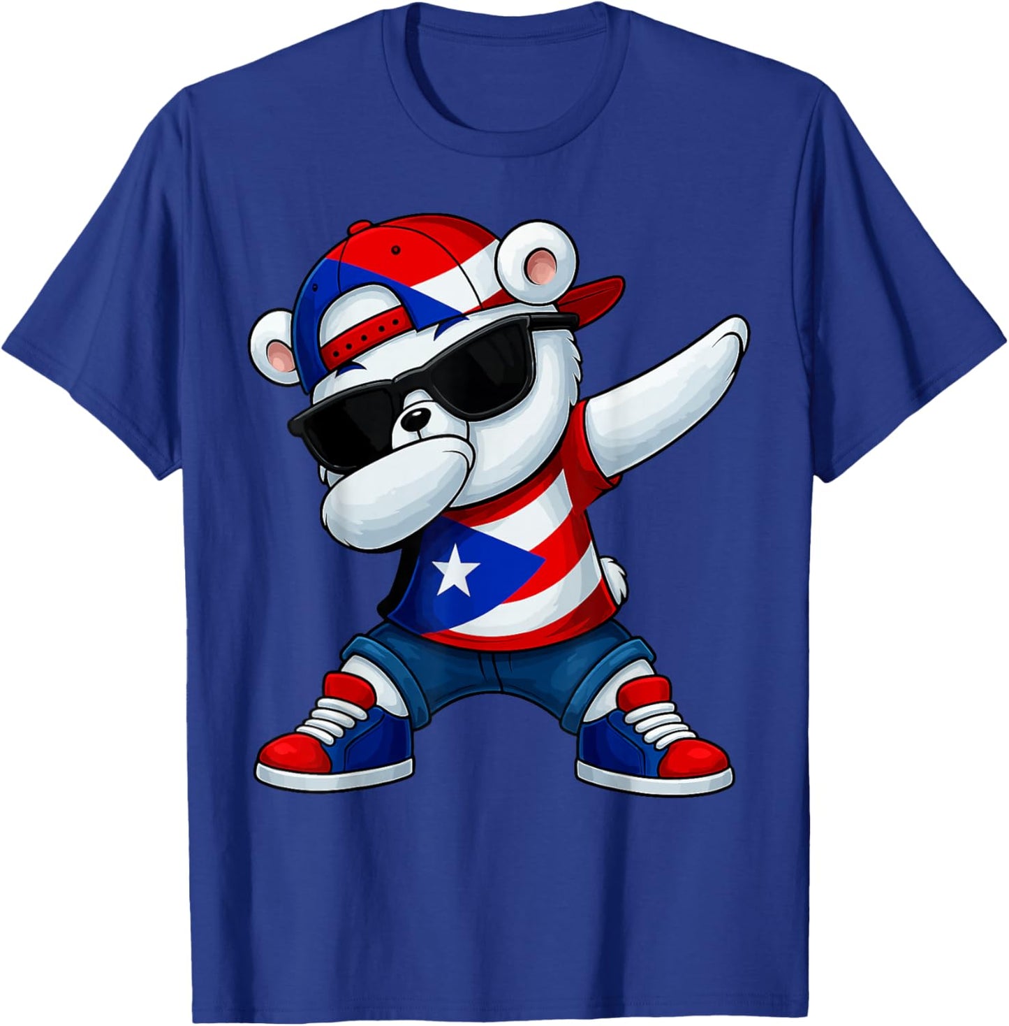 Puerto Rican Hispanic Heritage Puerto Rico 2025 Kids Boys T-Shirt - T-Shirt | Royal