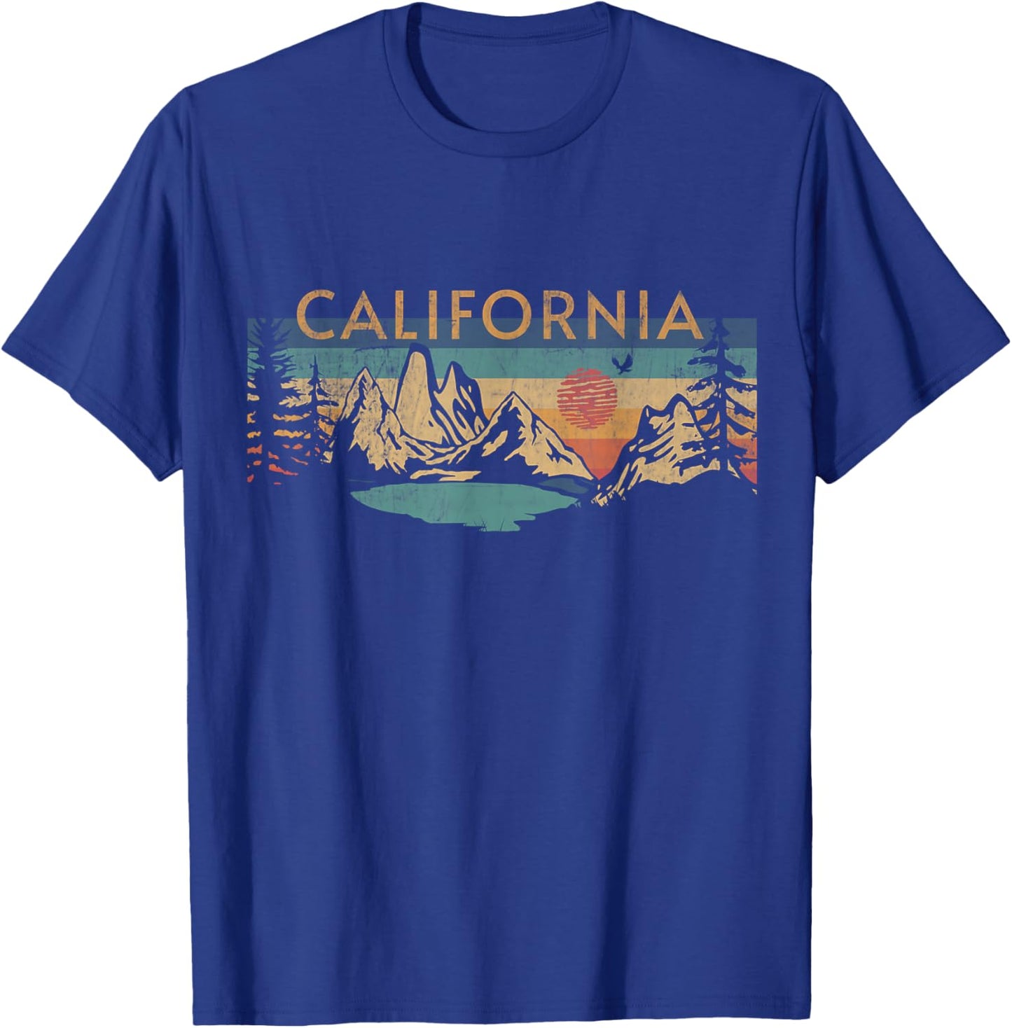 California T-Shirt - T-Shirt | Royal