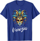 Carnevale di Venezia Carnival of Venice Traditional Mask T-Shirt - T-Shirt | Royal