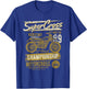 Retro Dirt Bike Supercross Motocross Vintage Design T-Shirt - T-Shirt | Royal