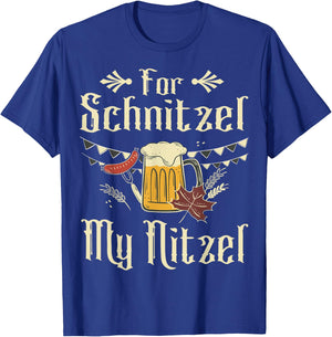 for Schnitzel My Nitzel Funny Oktoberfest Gift T-Shirt - T-Shirt | Royal