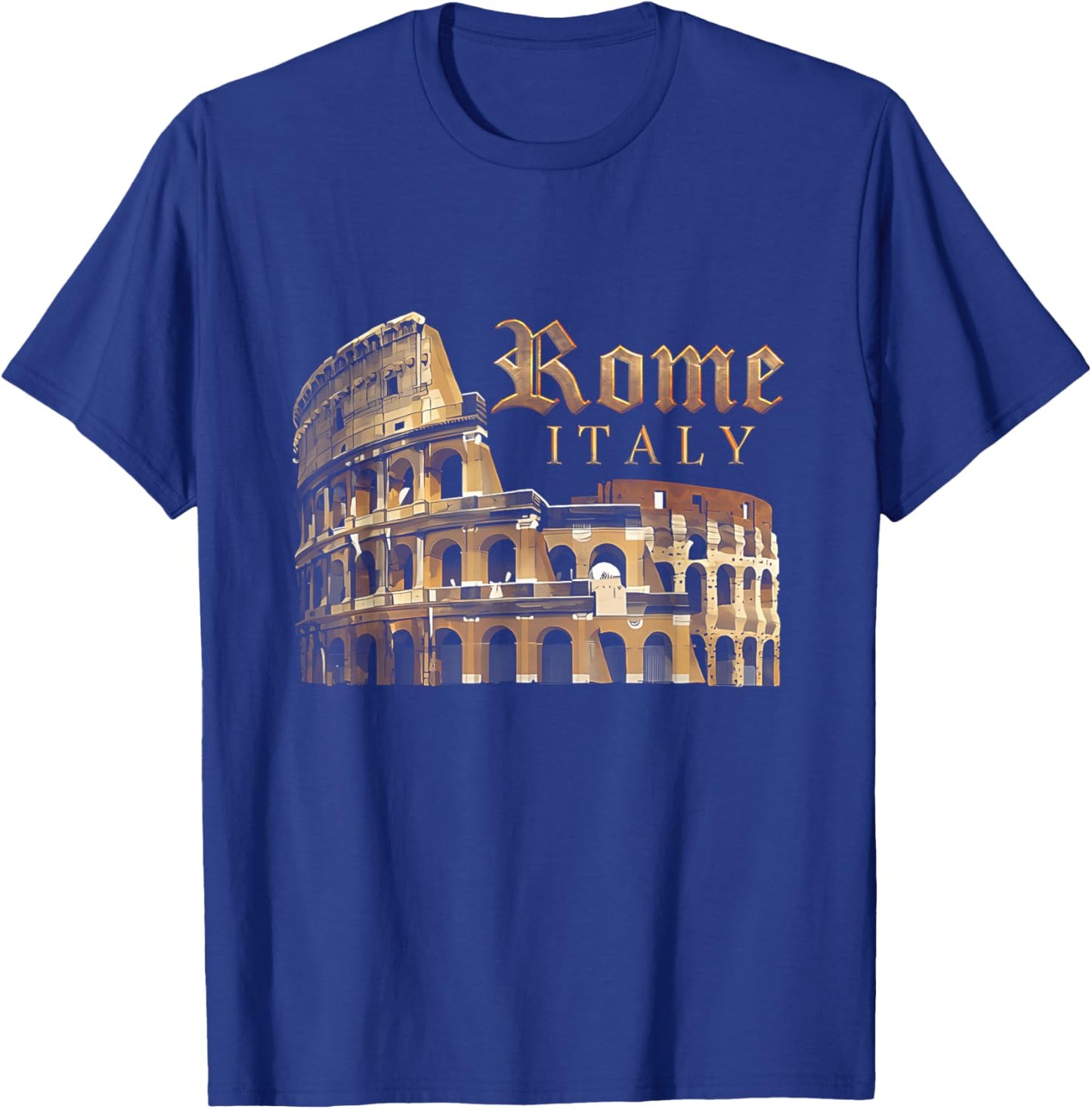 Retro Vintage Roma Italia Kolosseum Souvenirs Rom Italien T-Shirt - T-Shirt | Royal