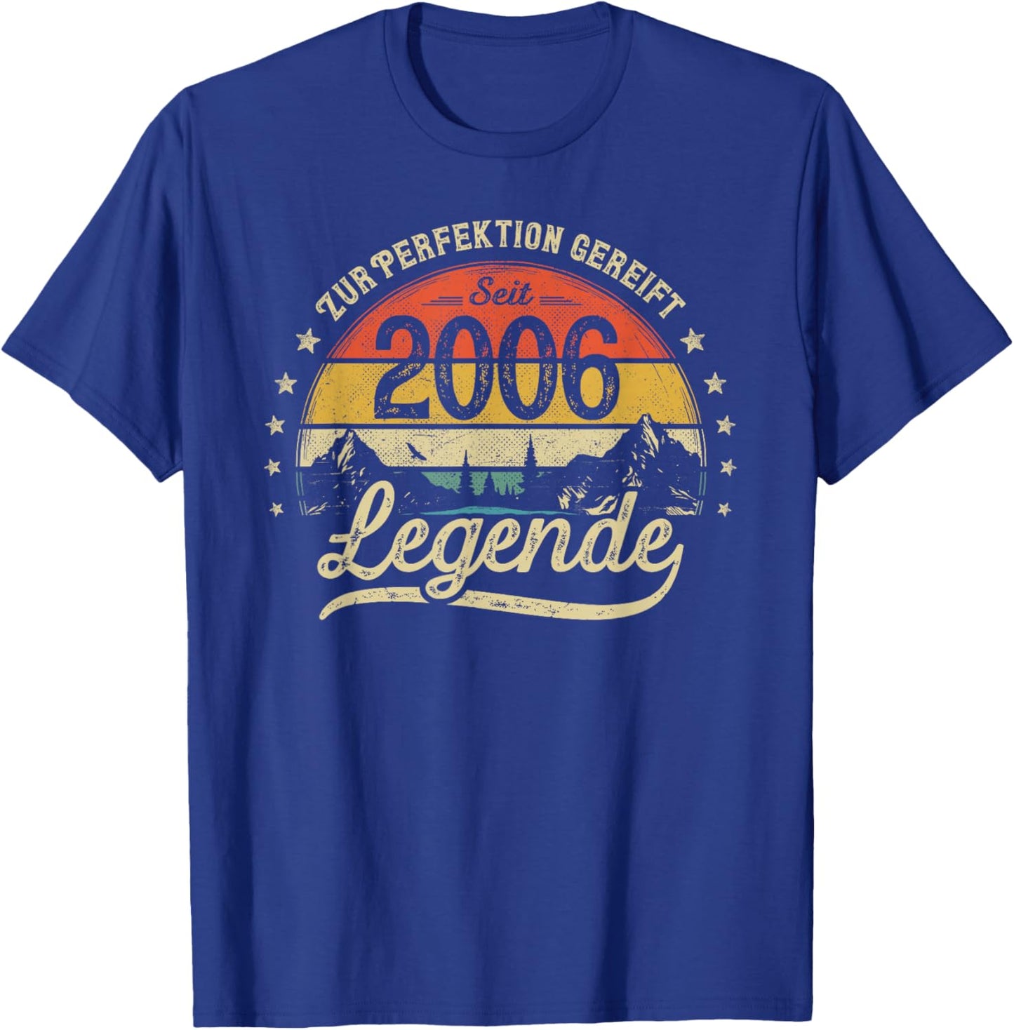 Legende seit 2006 20 Jahre 20. Geburtstag Mann Frau Geschenk T-Shirt - T-Shirt | Royal