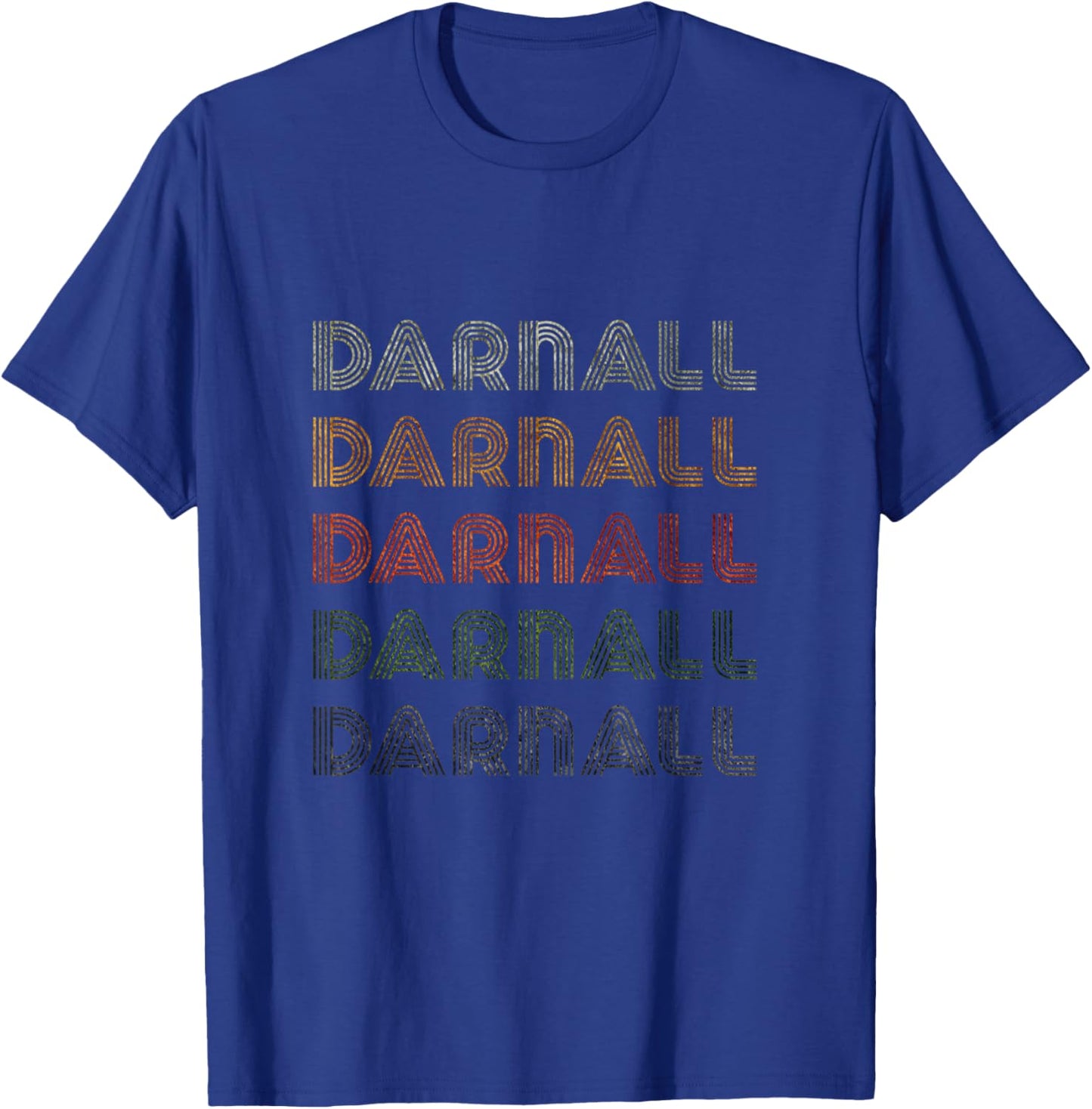 Love Heart Darnall Grunge Vintage Style Black Darnall T-Shirt - T-Shirt | Royal