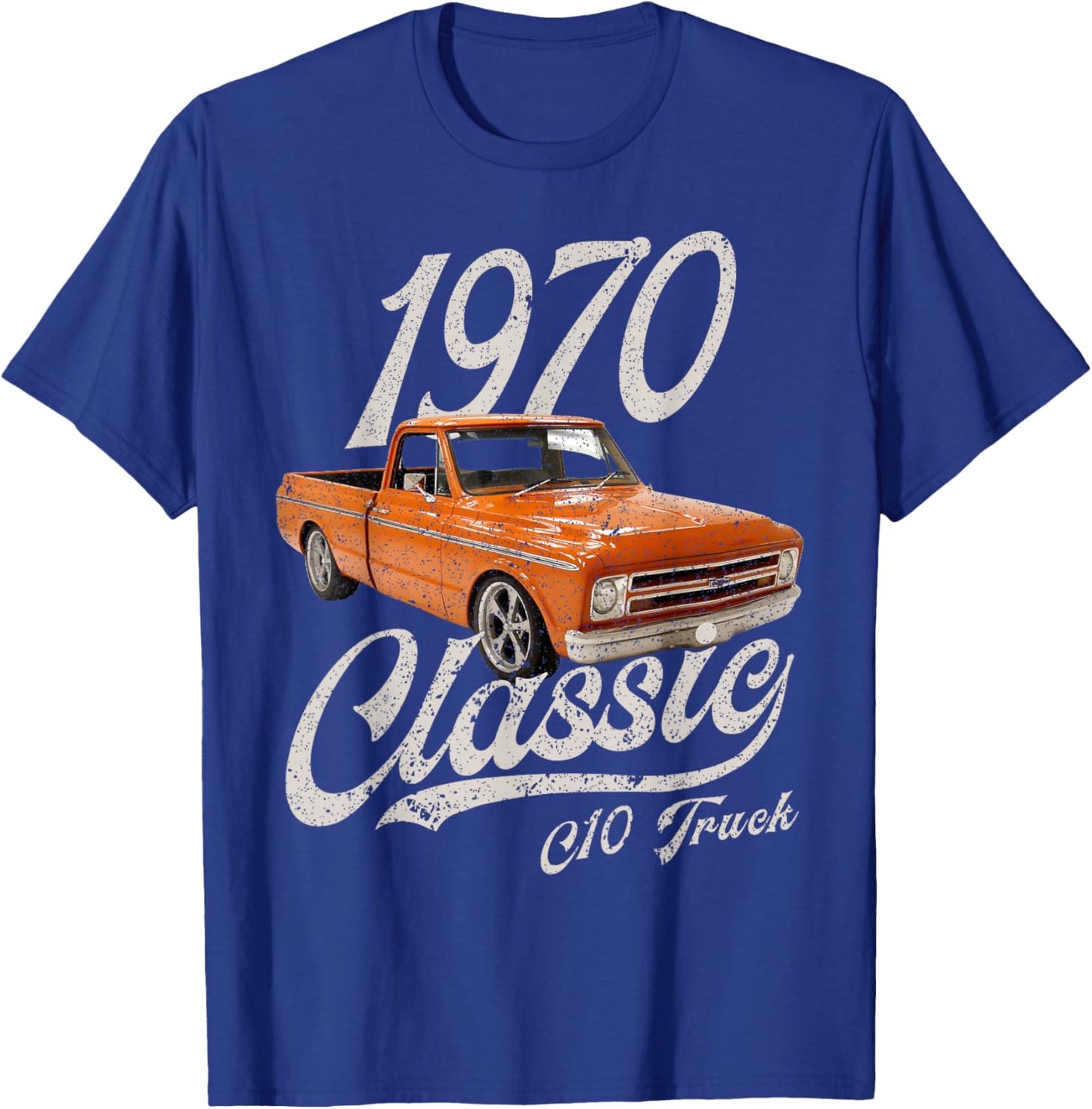1970 70 C10 Truck T-Shirt - T-Shirt | Royal