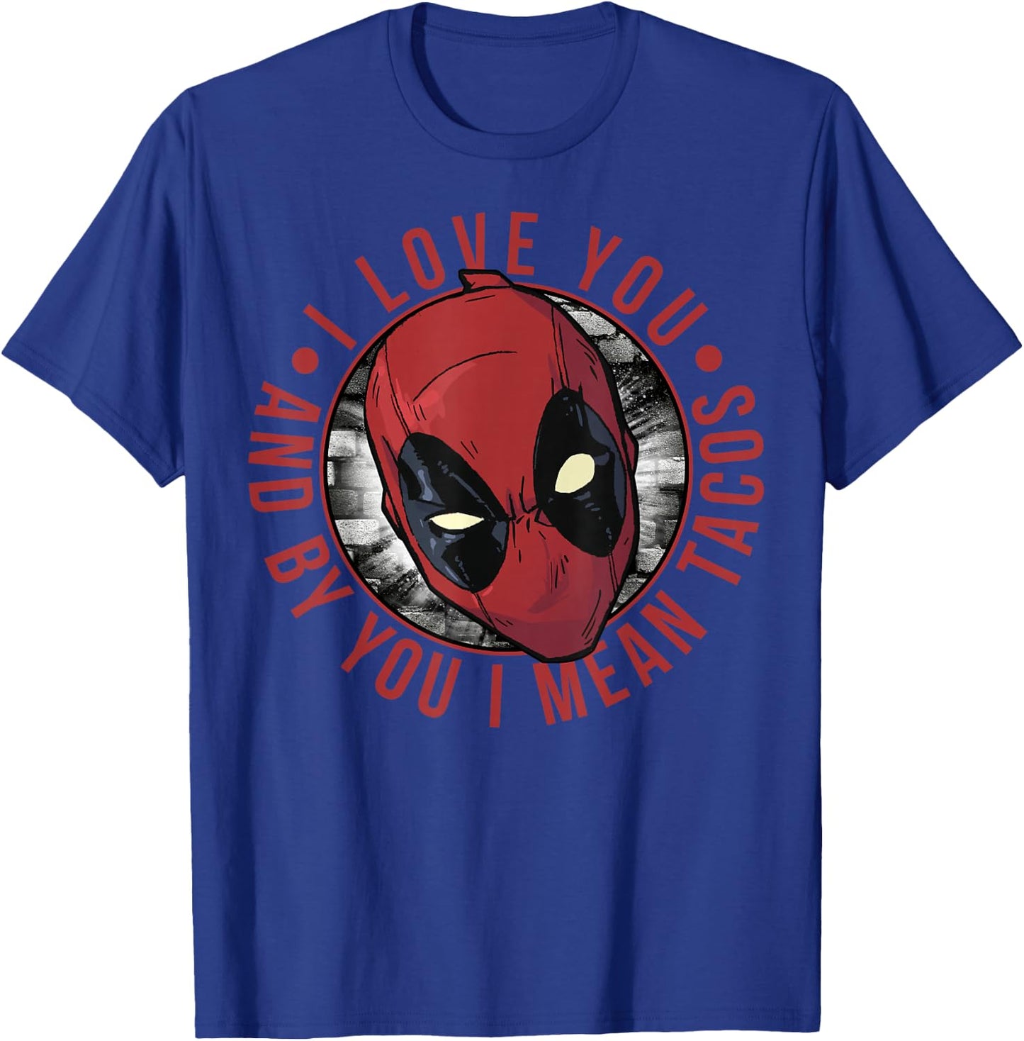 Marvel Deadpool I Love Tacos T-Shirt - T-Shirt | Royal