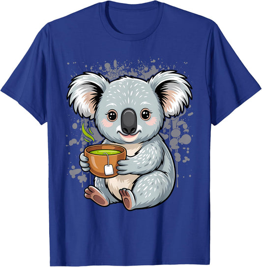 My Jokes are Funny Pun Bear Tea Koalas T-Shirt - T-Shirt | Royal