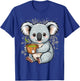 My Jokes are Funny Pun Bear Tea Koalas T-Shirt - T-Shirt | Royal