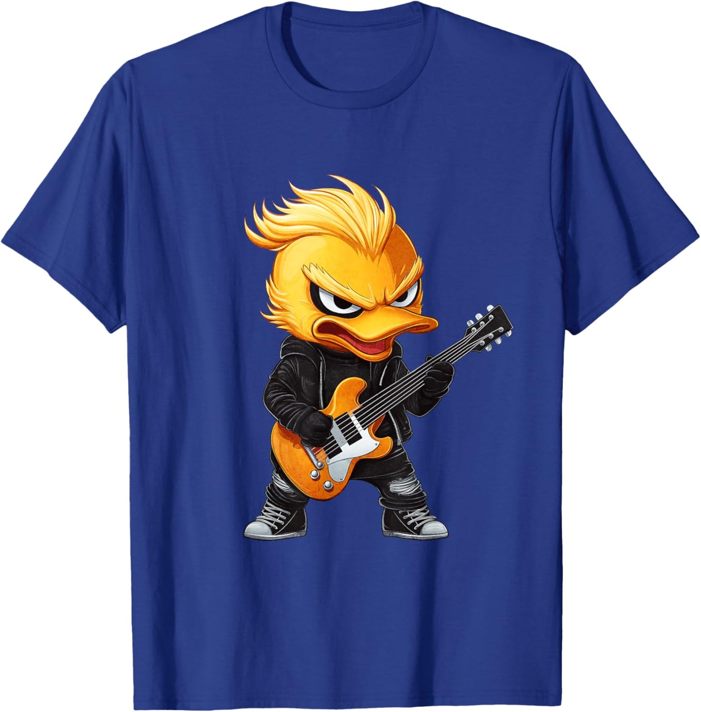 Heavy Metal Duck T-Shirt - T-Shirt | Royal