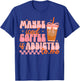 Maybe Iced Coffee Is Addicted To Me, Funny Barista Coffee T-Shirt - T-Shirt | Royal