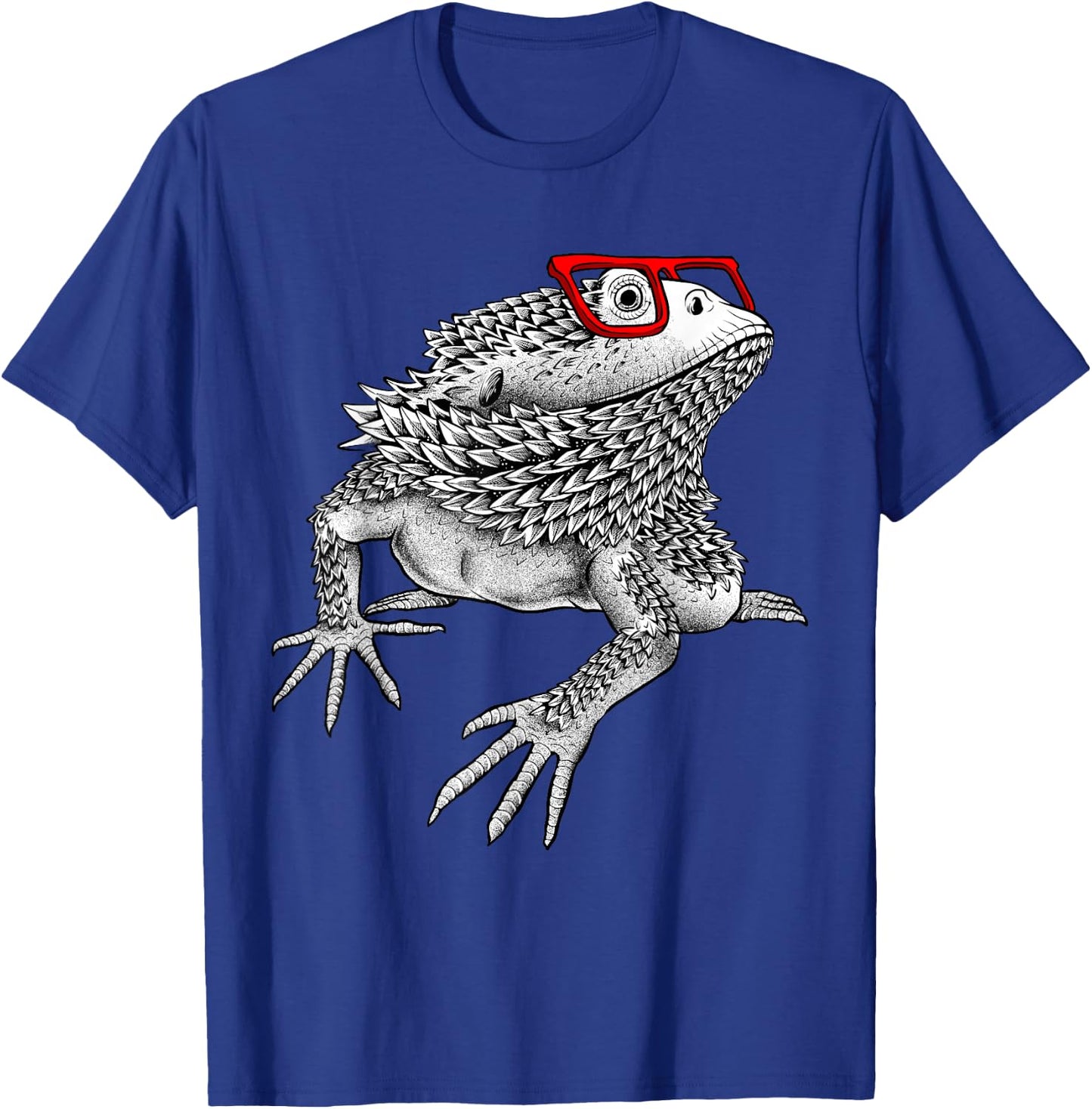 Cool Bearded Dragon Women Reptile Lover Lizard Nerdy Small T-Shirt - T-Shirt | Royal