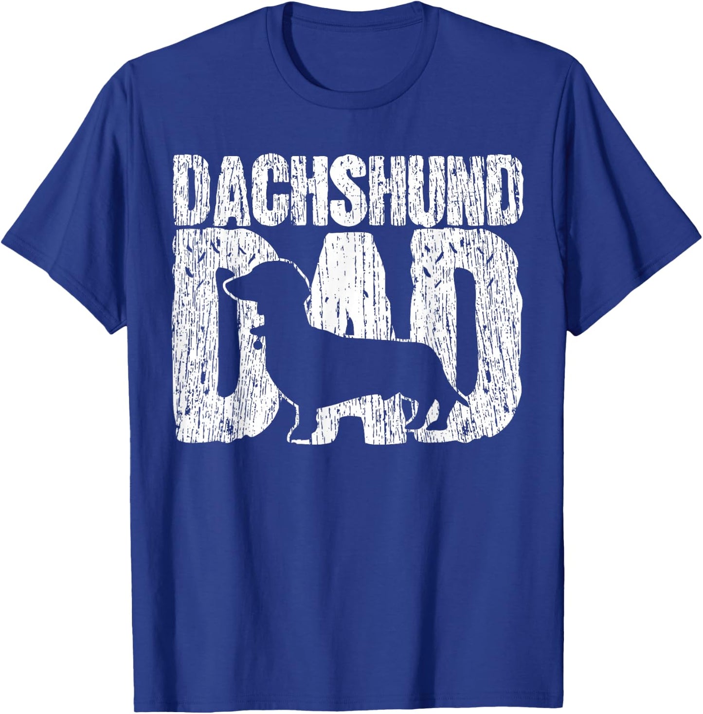 Dachshund, Father Viennese Father's Day Vintage Gift T-Shirt - T-Shirt | Royal