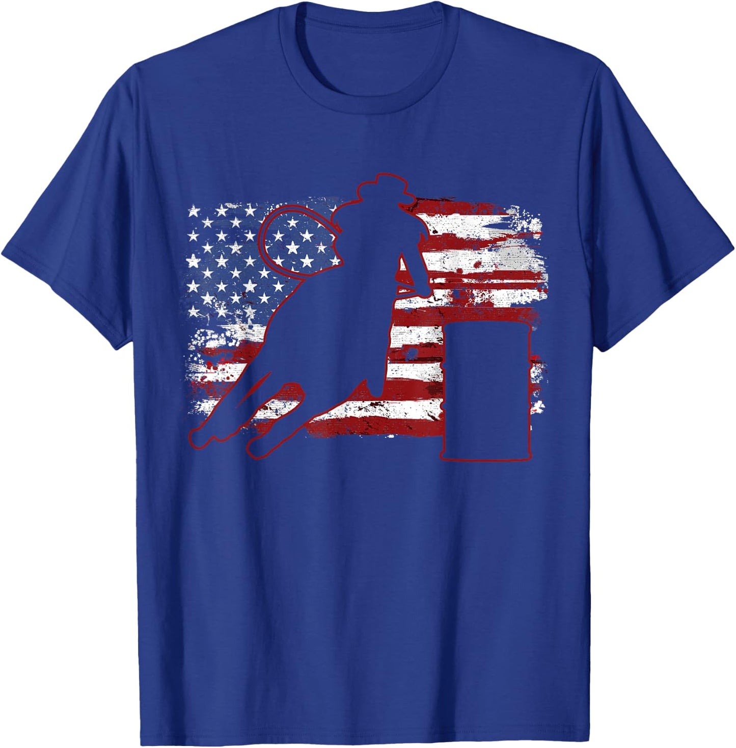 Barrel Racing Gift T-Shirt - T-Shirt | Royal