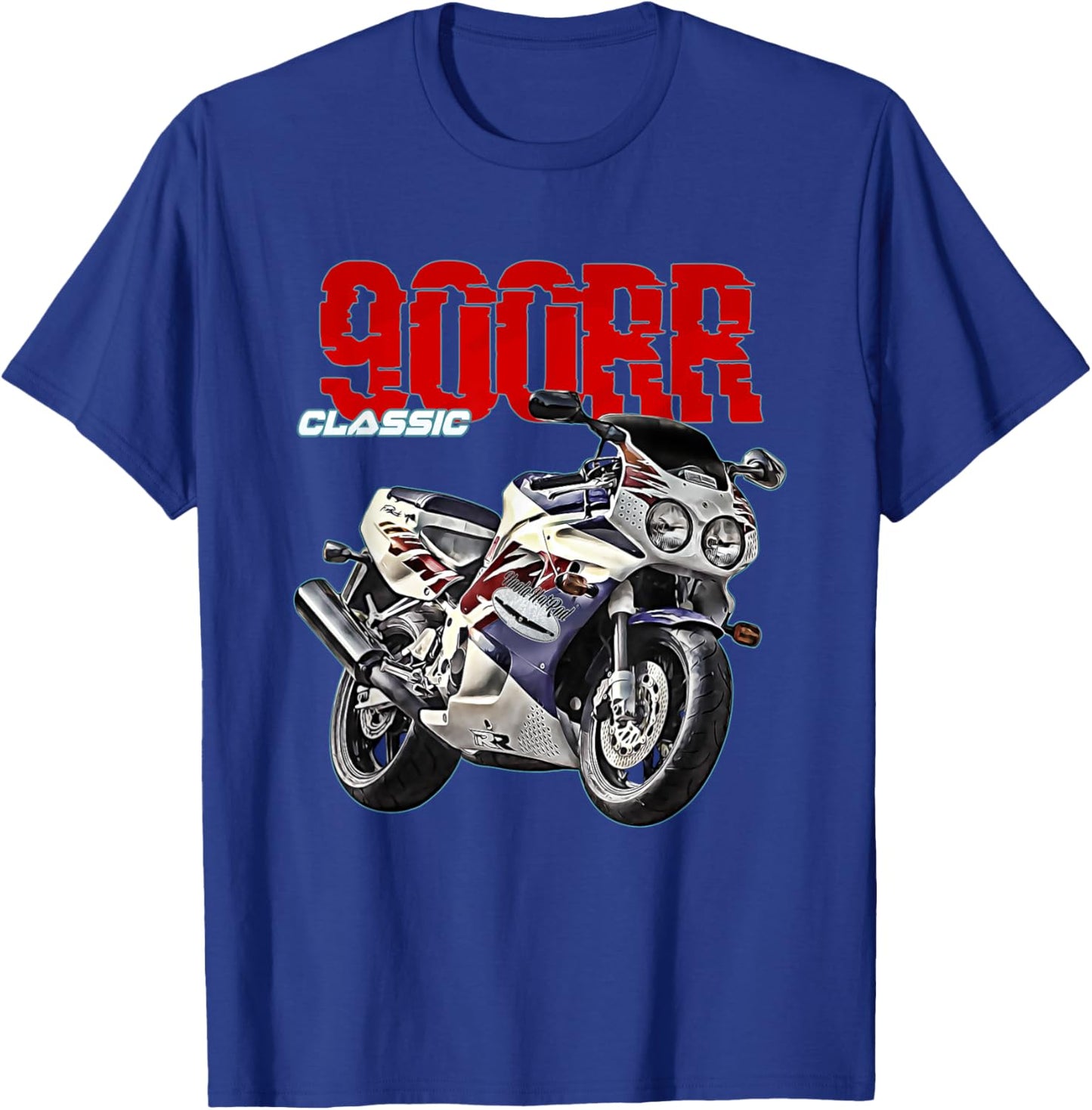 CBR, 900RR, 900cc, CBR900, Motorcycle, Motorcycle, Road Racing, Biker T-Shirt - T-Shirt | Royal