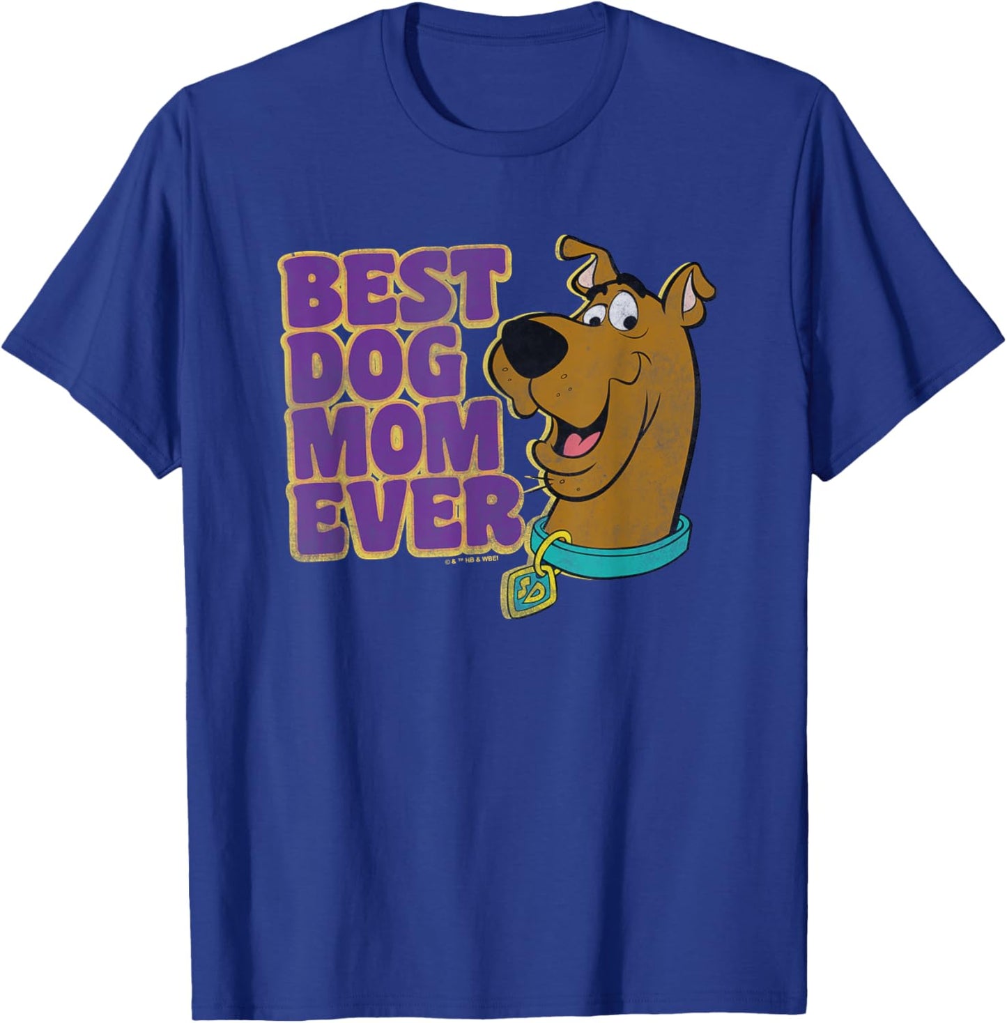 Scooby-Doo Mother's Day Best Dog Mom Ever T-Shirt - T-Shirt | Royal