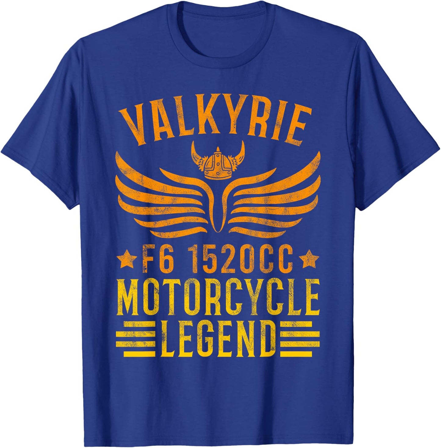 Valkyrie F6 1520cc Motorcycle Legend for an Biker T-Shirt - T-Shirt | Royal
