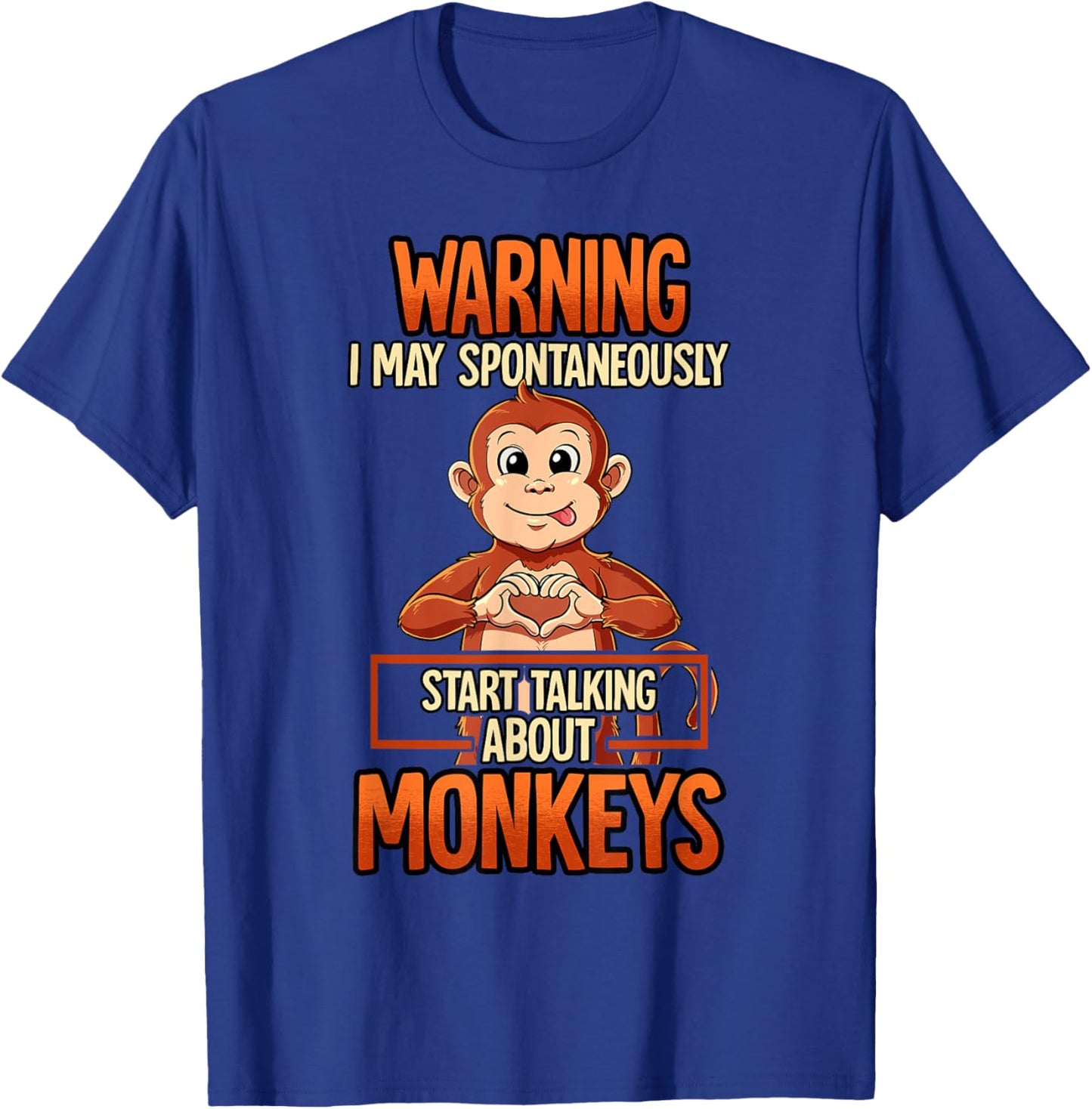 Monkey T-Shirt - T-Shirt | Royal