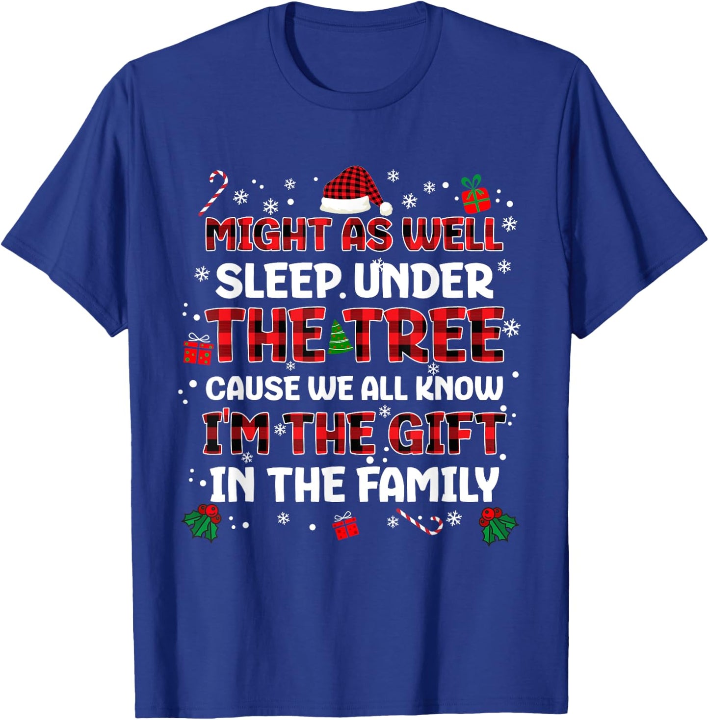 Humour Christmas Favorite Person Family Funny Christmas T-Shirt - T-Shirt | Royal