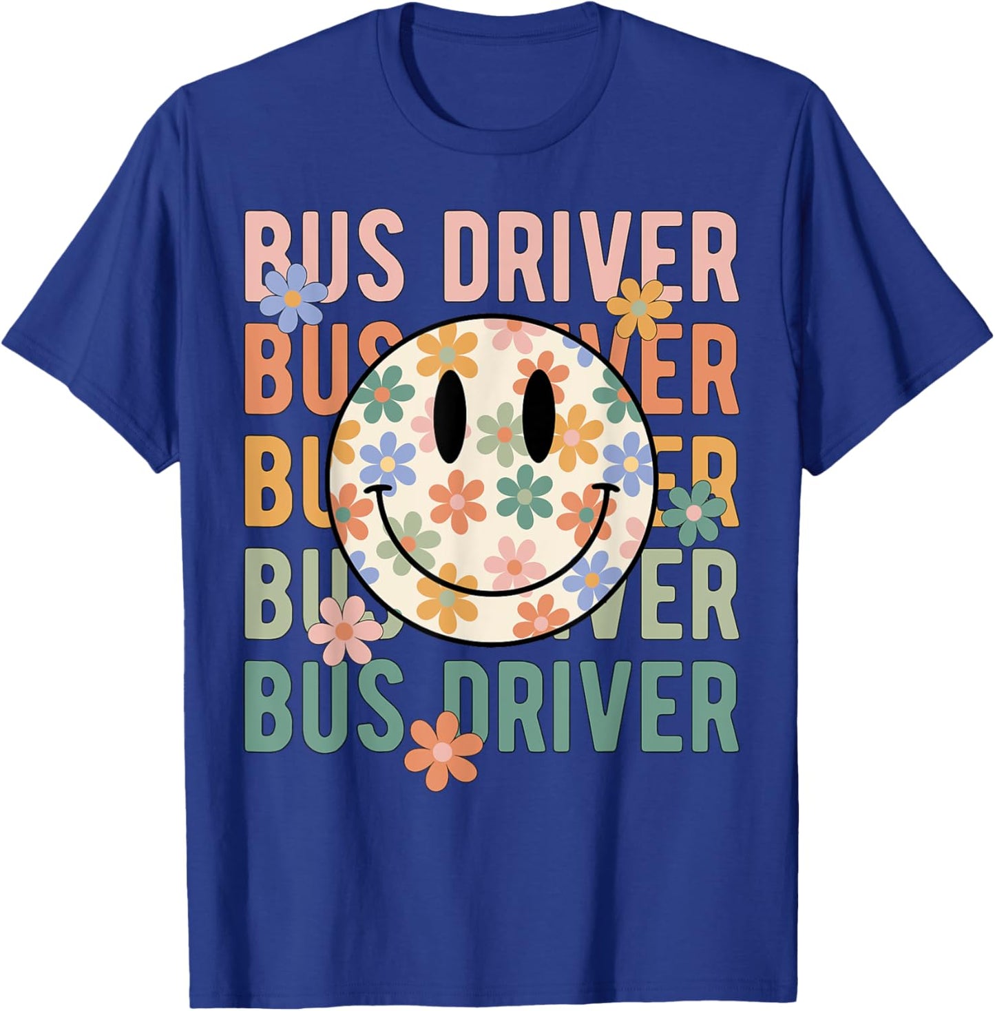 Bus Driver Appreciation Gifts For School Bus Driver T-Shirt - T-Shirt | Royal