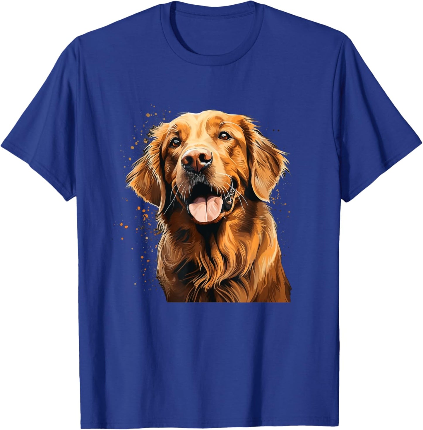 Apparel For Golden Retriever Lovers T-Shirt - T-Shirt | Royal