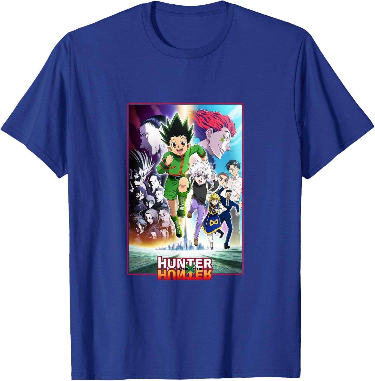 Hunter X Hunter Heroes And Villains Poster Art T-Shirt - T-Shirt | Royal