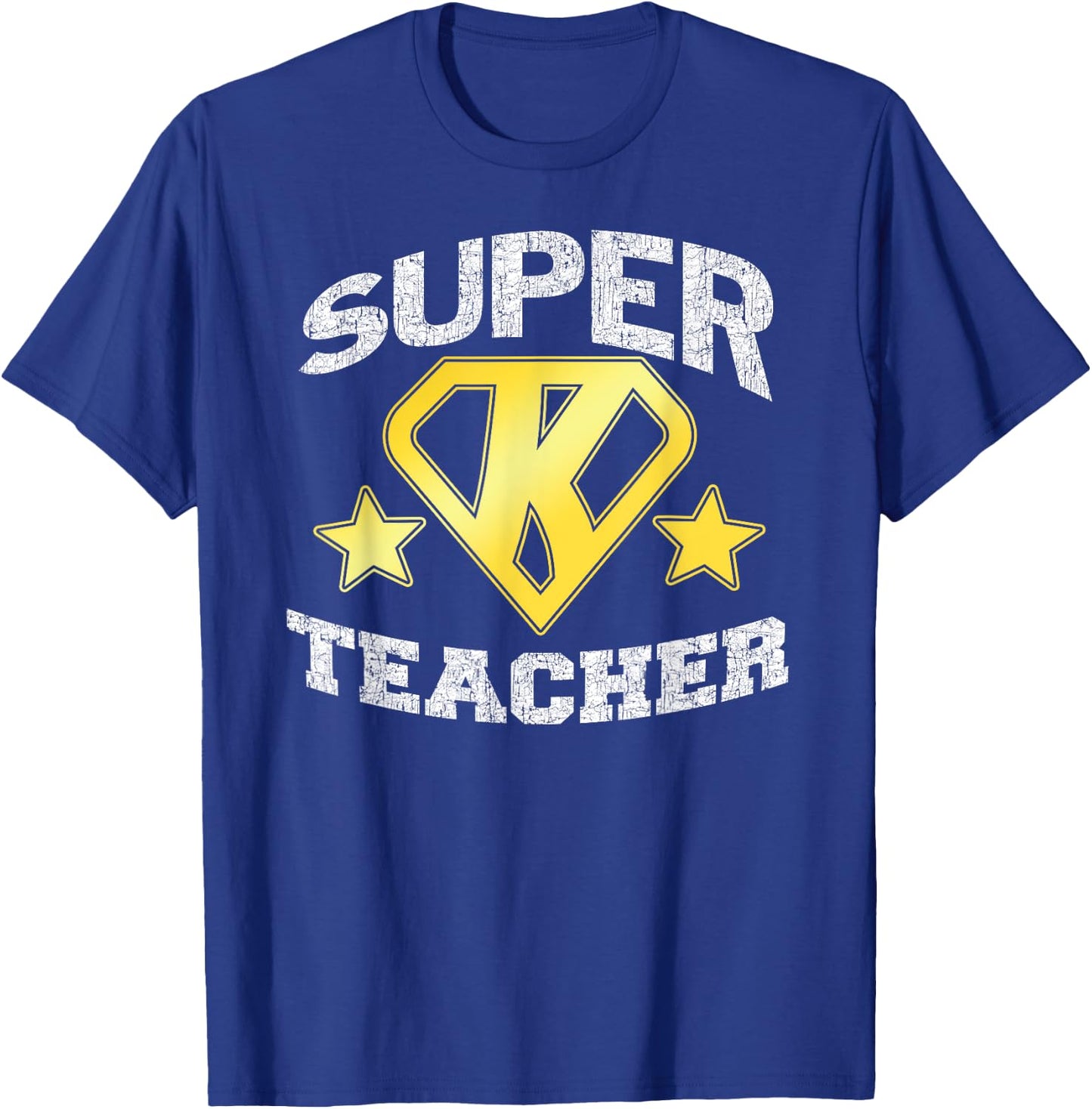 Super Kindergarten Teacher Hero Men Women Kids T-Shirt - T-Shirt | Royal