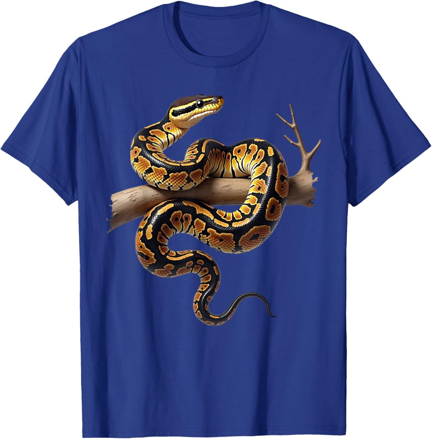 Funny King Python Lover Snakes Reptiles Python T-Shirt - T-Shirt | Royal