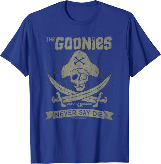The Goonies Never Say Die T-Shirt - T-Shirt | Royal