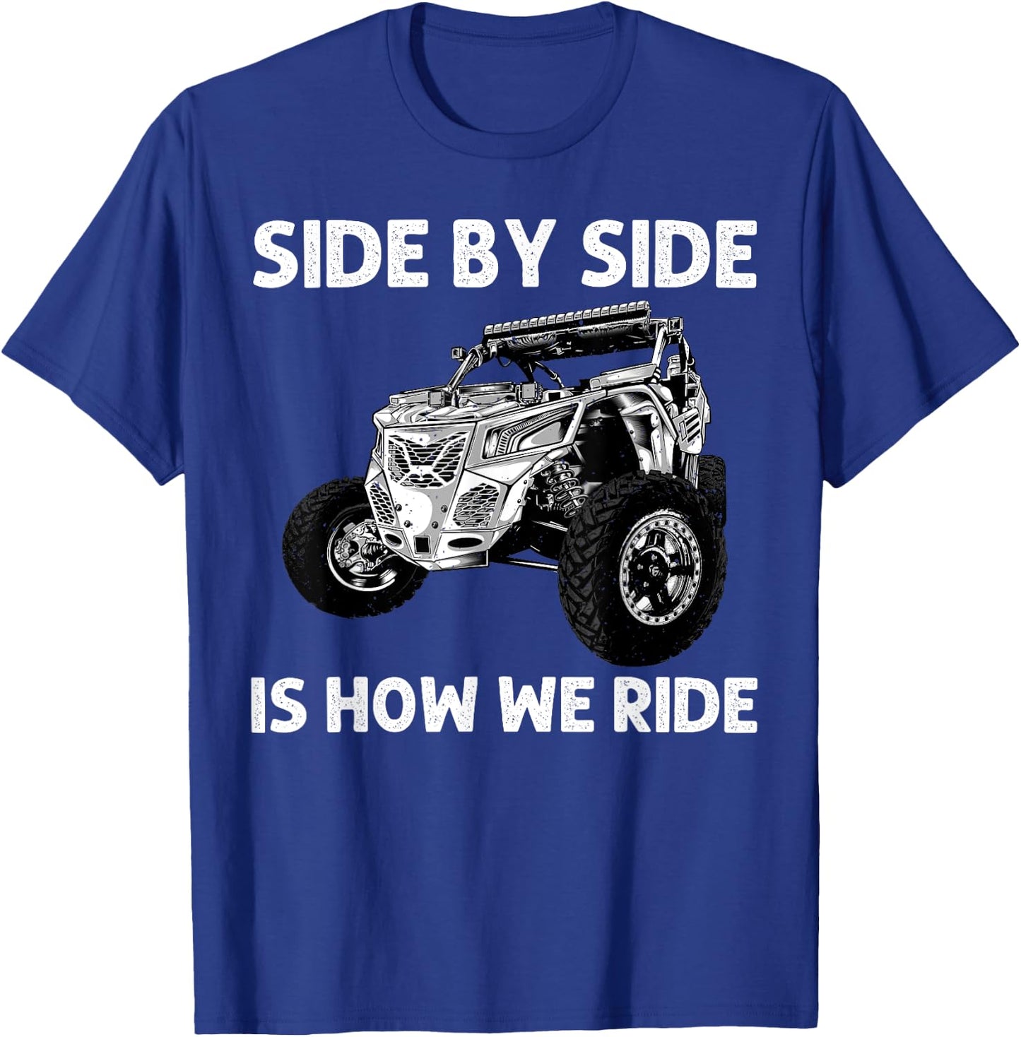 Funny SxS Design Women Offroading UTV Side By Side T-Shirt - T-Shirt | Royal
