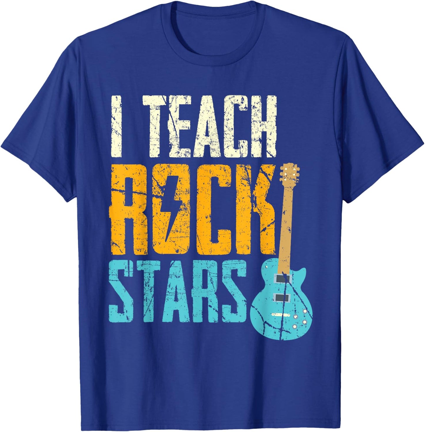 I teach rock stars / orchestral teachers T-Shirt - T-Shirt | Royal