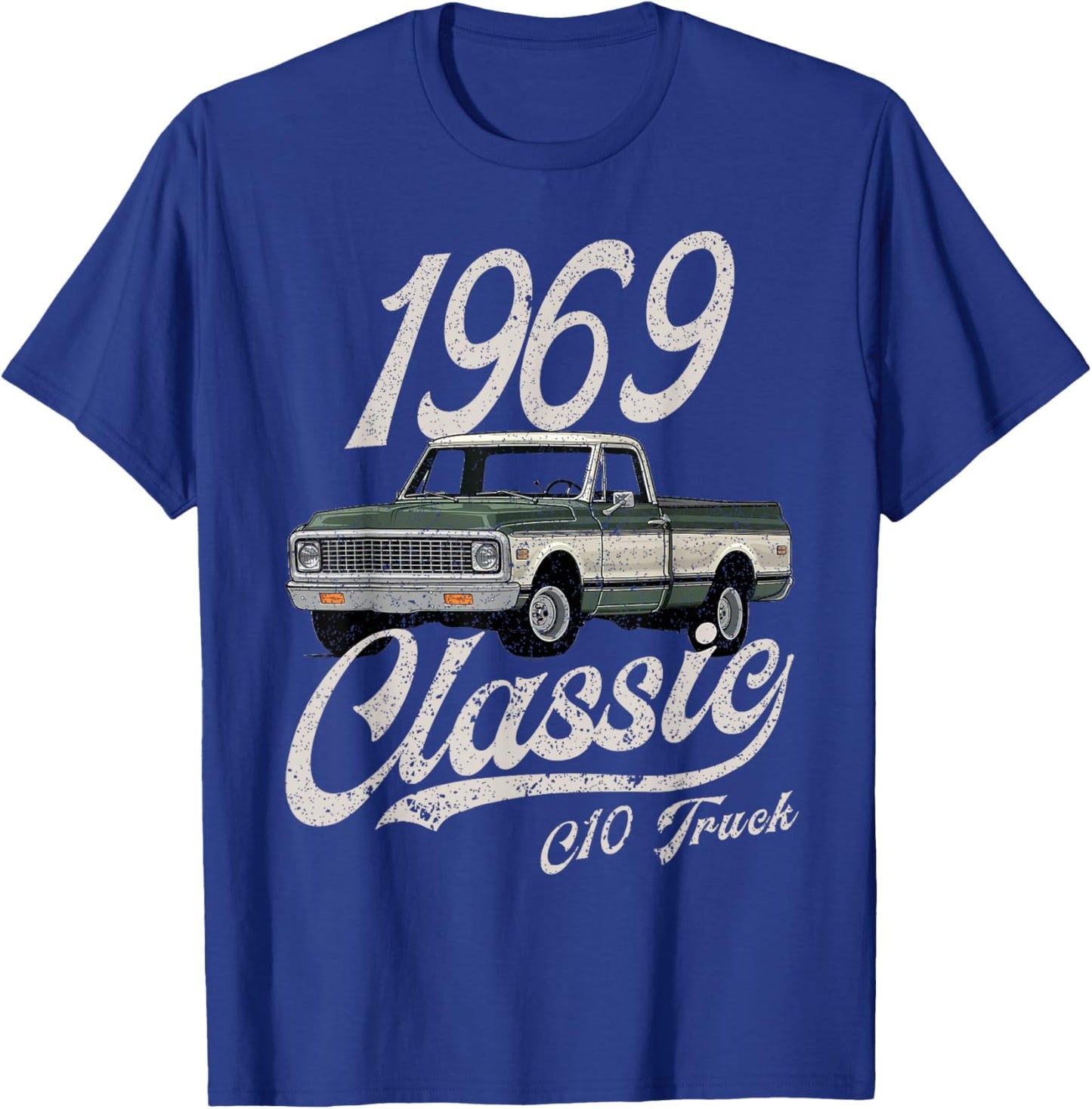 1969 69 C10 Truck T-Shirt - T-Shirt | Royal