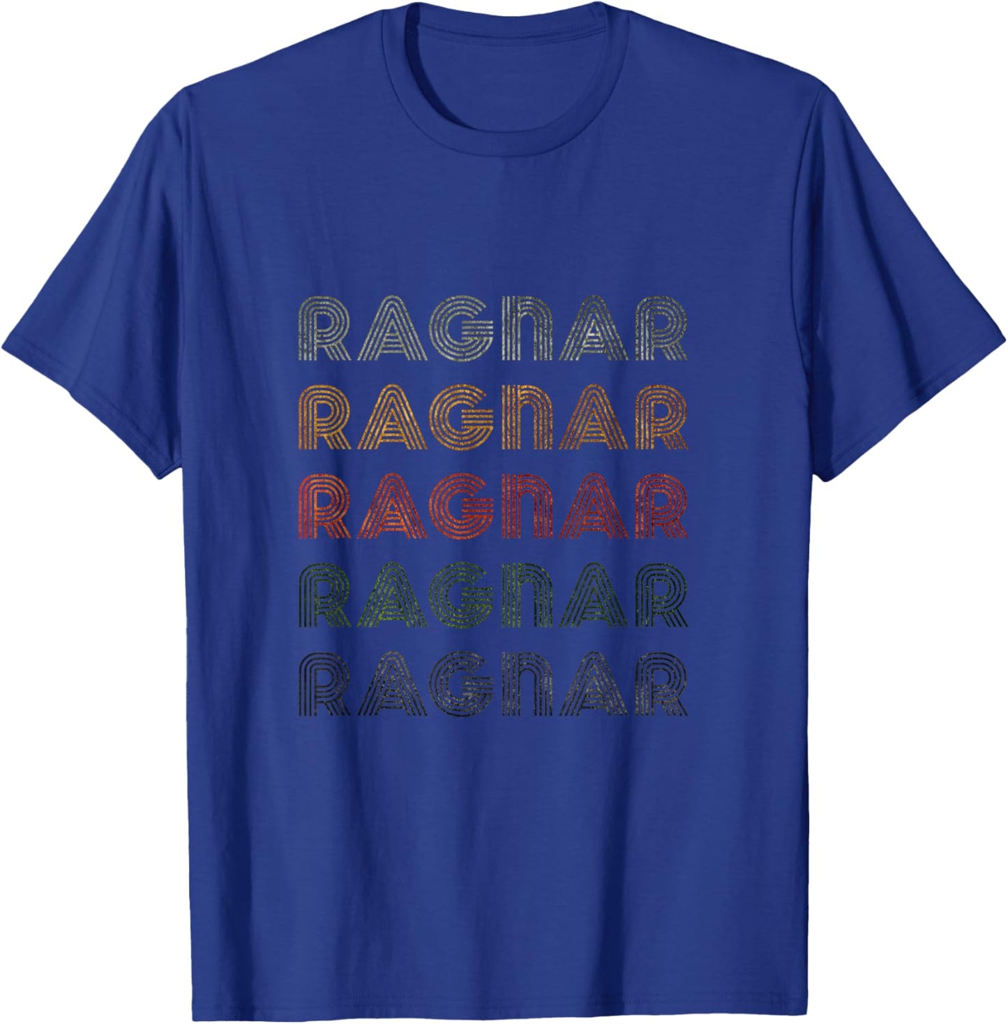 Love Heart Ragnar Grunge Vintage Style Black Ragnar T-Shirt - T-Shirt | Royal