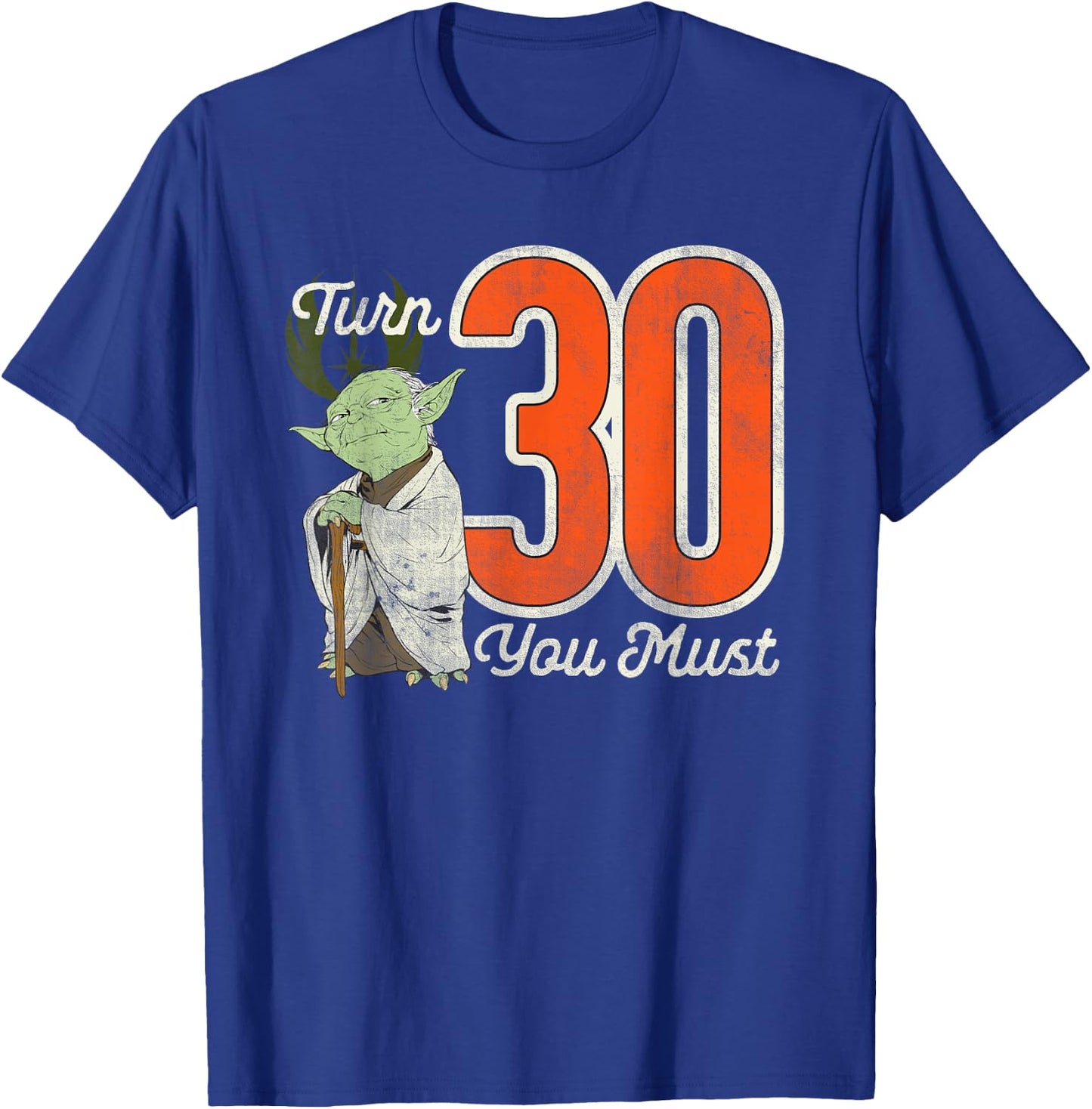Star Wars Yoda 30th Birthday T-Shirt - T-Shirt | Royal
