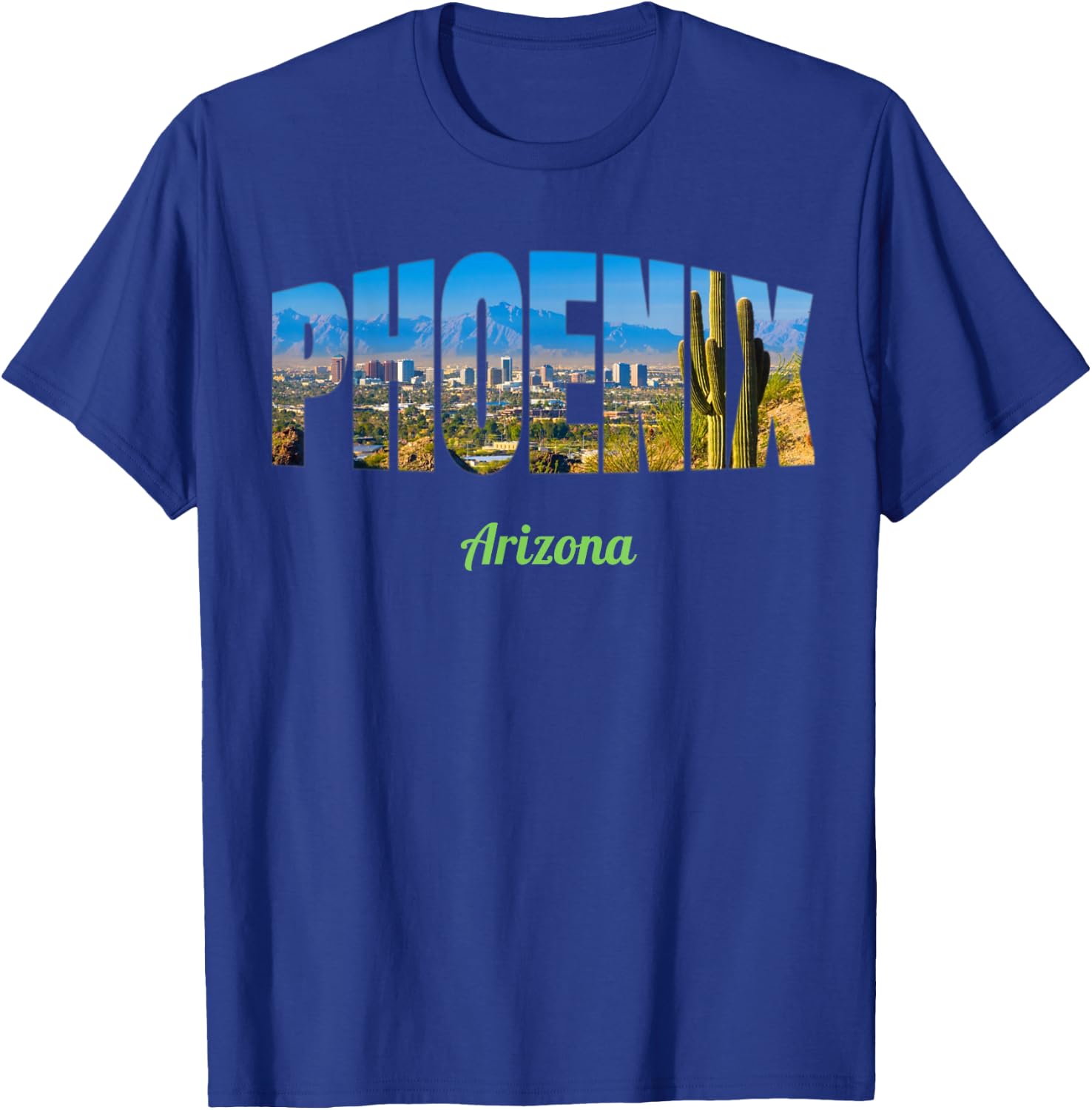 Phoenix Arizona T-Shirt - T-Shirt | Royal